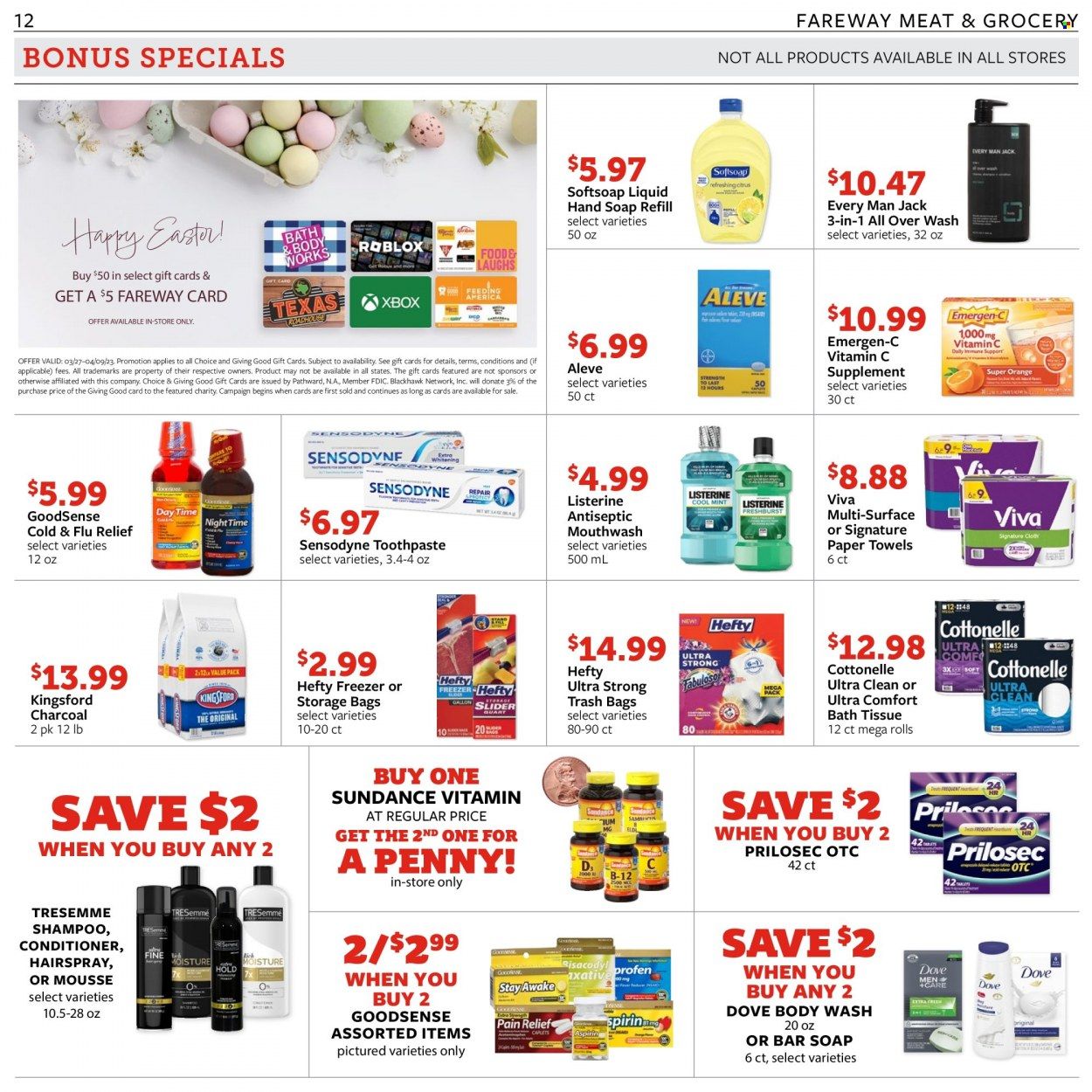Fareway (IA) Weekly Ad Flyer Specials March 27 to April 1, 2023