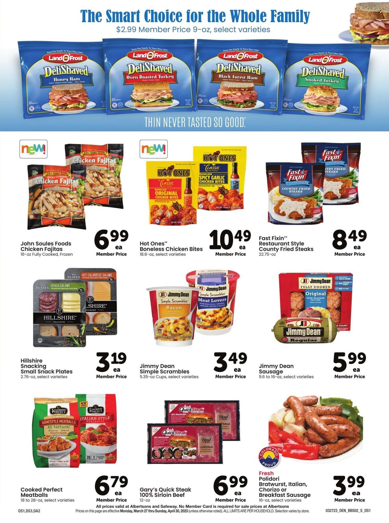 Safeway (CO, NE, NM, SD, WY) Weekly Ad Flyer Specials March 27 to April 30, 2023
