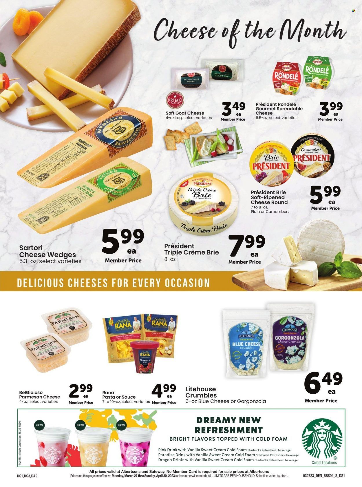Safeway (CO, NE, NM, SD, WY) Weekly Ad Flyer Specials March 27 to April 30, 2023