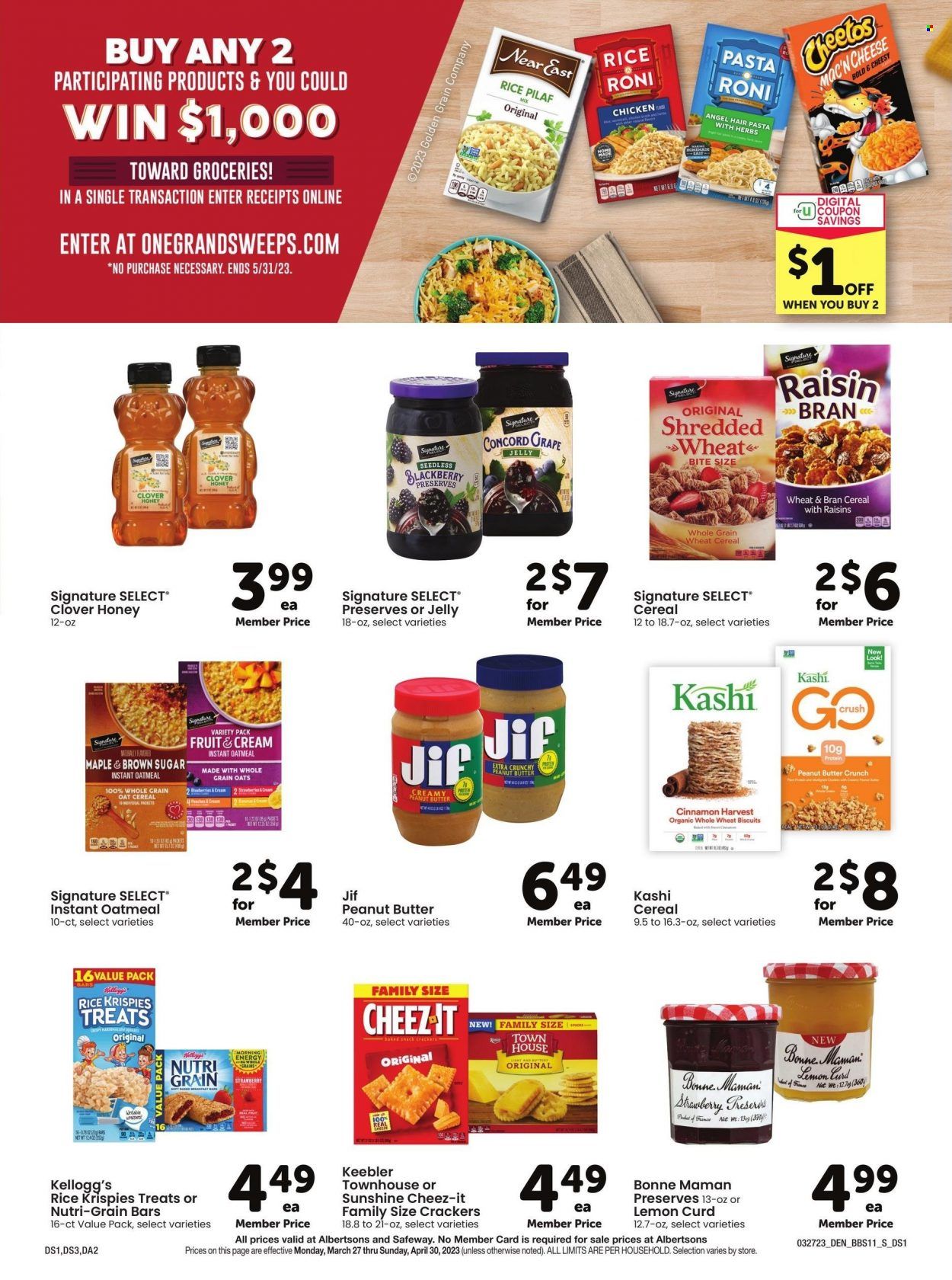 Safeway (CO, NE, NM, SD, WY) Weekly Ad Flyer Specials March 27 to April 30, 2023