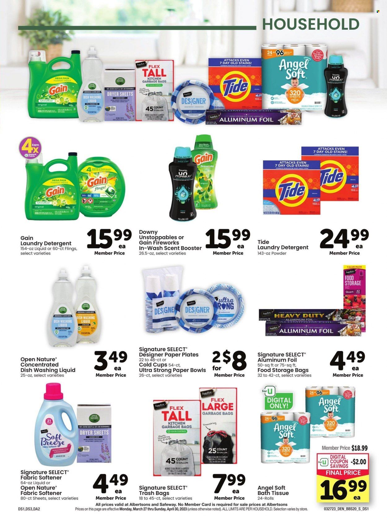 Safeway (CO, NE, NM, SD, WY) Weekly Ad Flyer Specials March 27 to April 30, 2023