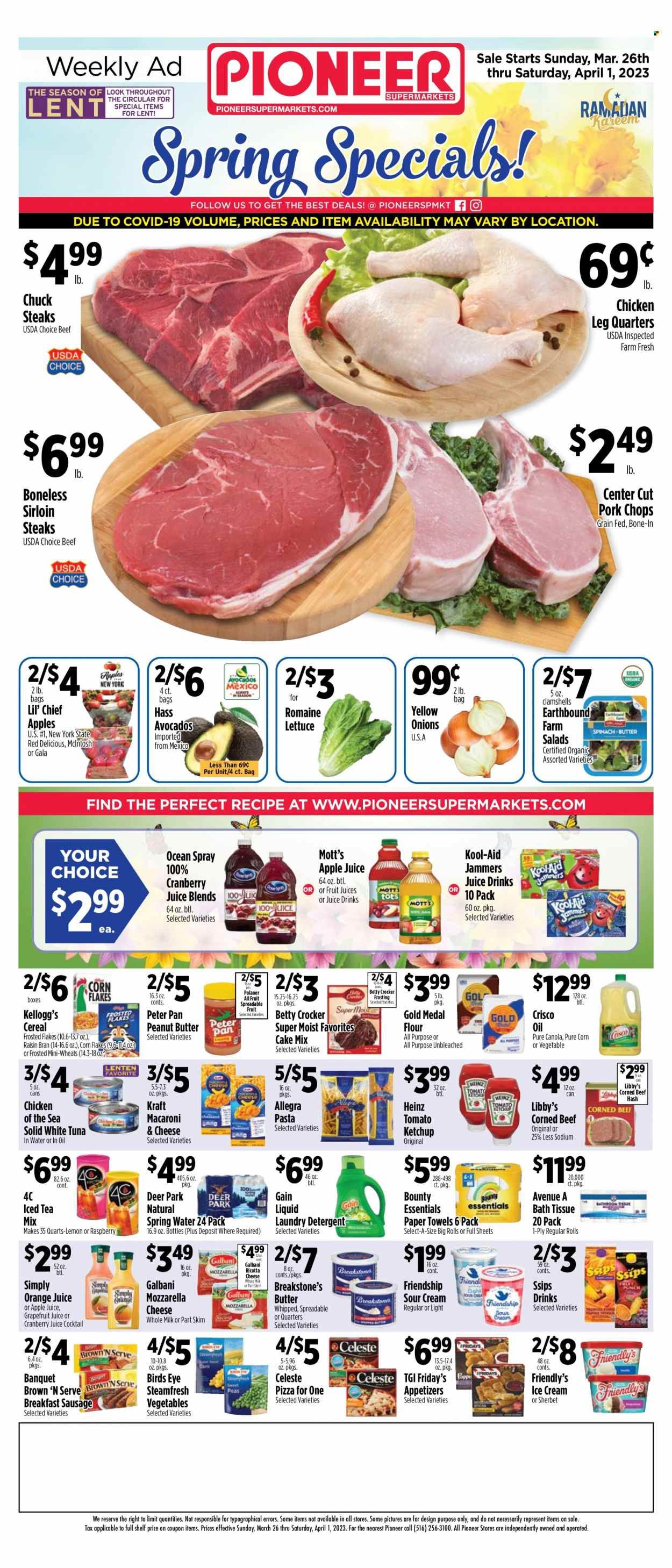 Pioneer Supermarkets (NJ, NY) Weekly Ad Flyer Specials March 26 to April 1, 2023