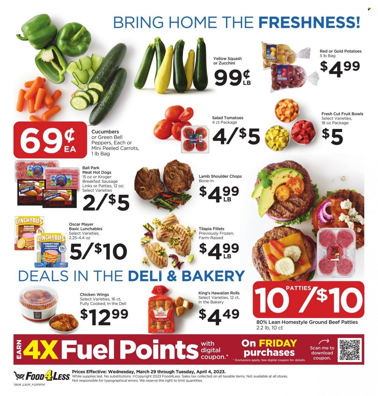 Food 4 Less (IN) Weekly Ad Flyer Specials March 29 to April 4, 2023