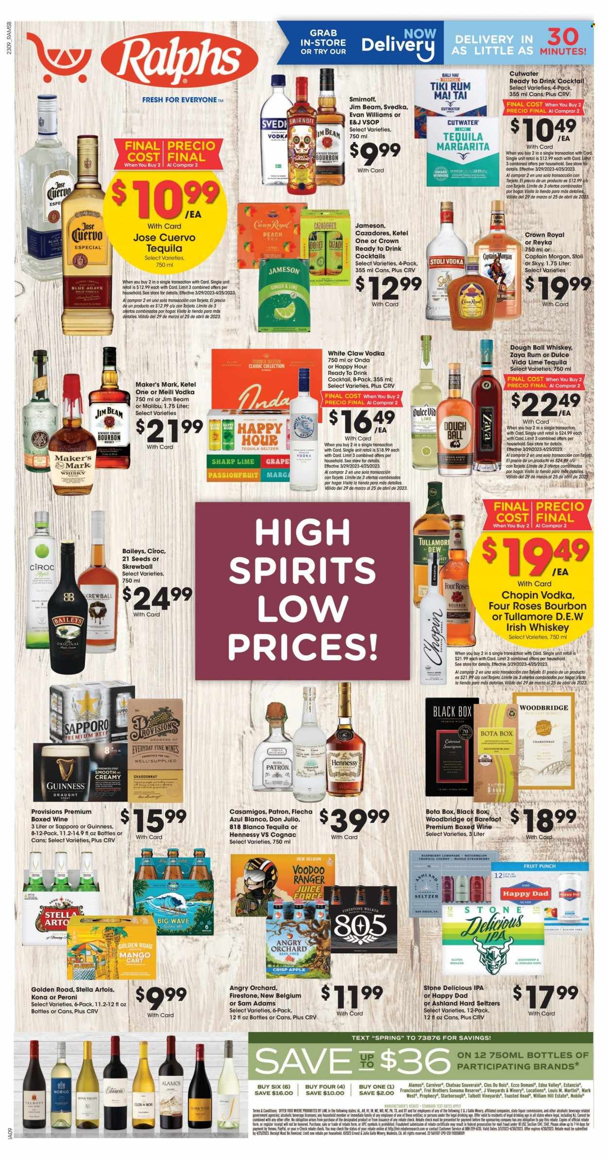 Ralphs (CA) Weekly Ad Flyer Specials March 29 to April 25, 2023