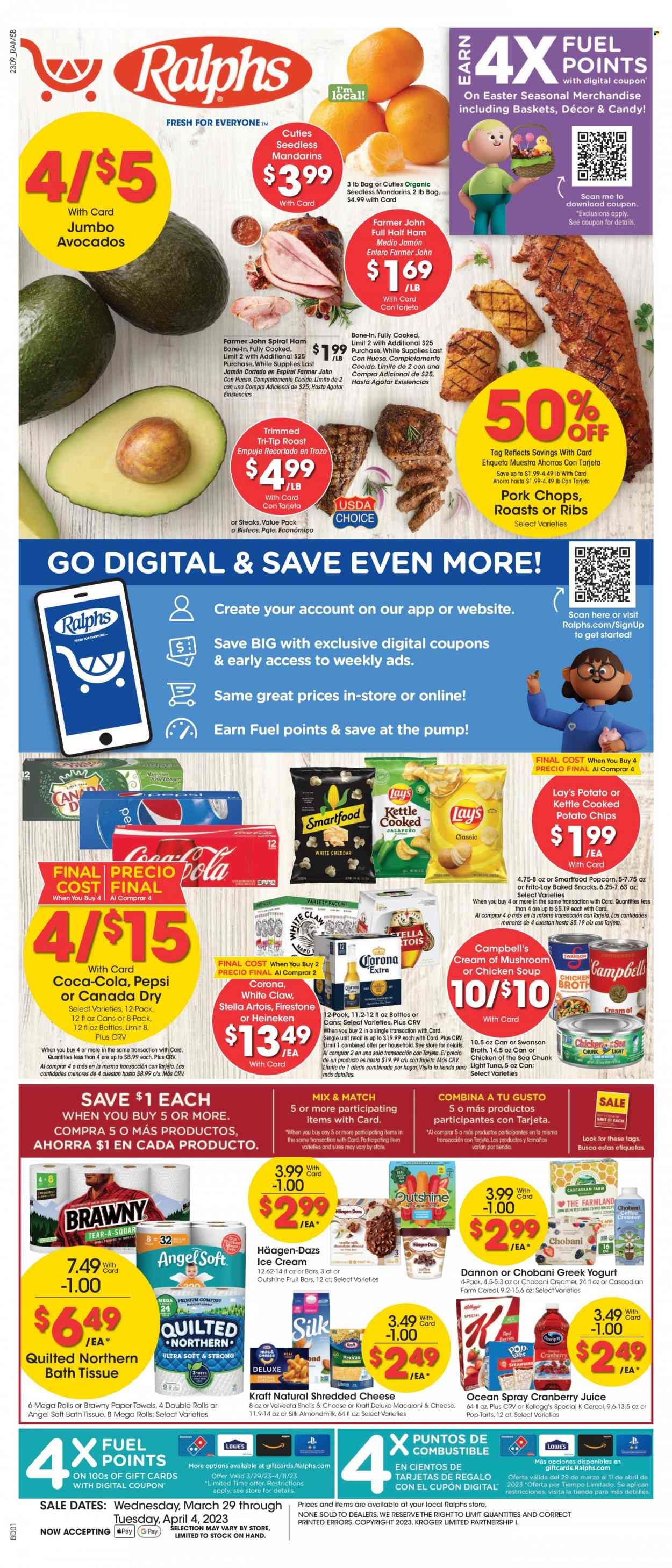 Ralphs (CA) Weekly Ad Flyer Specials March 29 to April 4, 2023