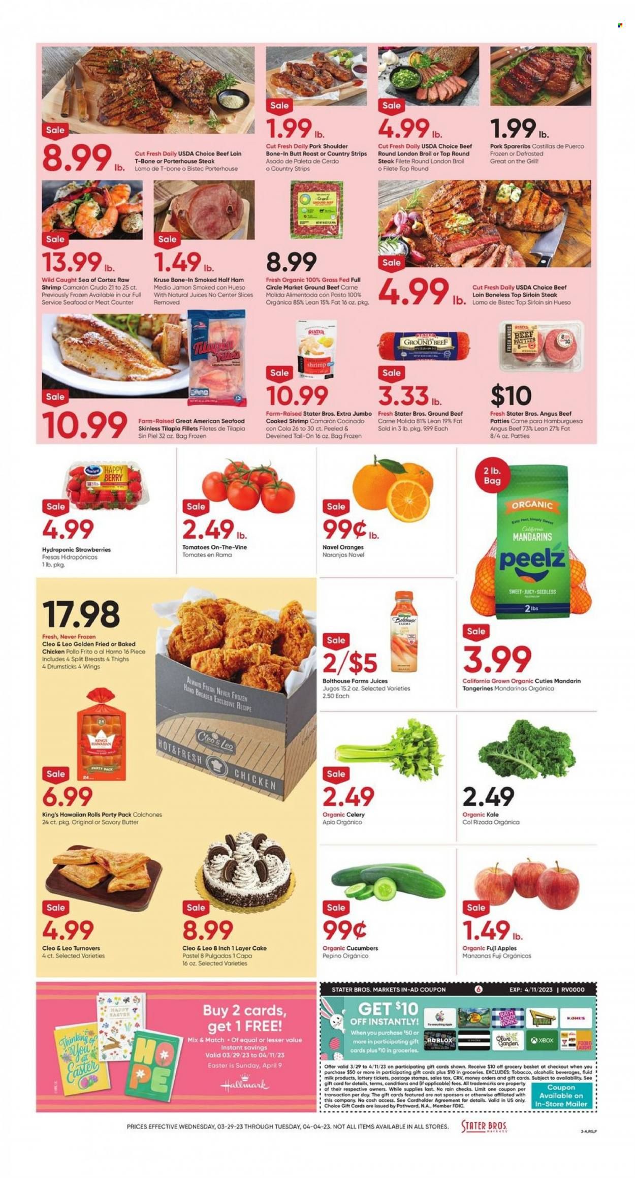 Stater Bros. (CA) Weekly Ad Flyer Specials March 29 to April 4, 2023