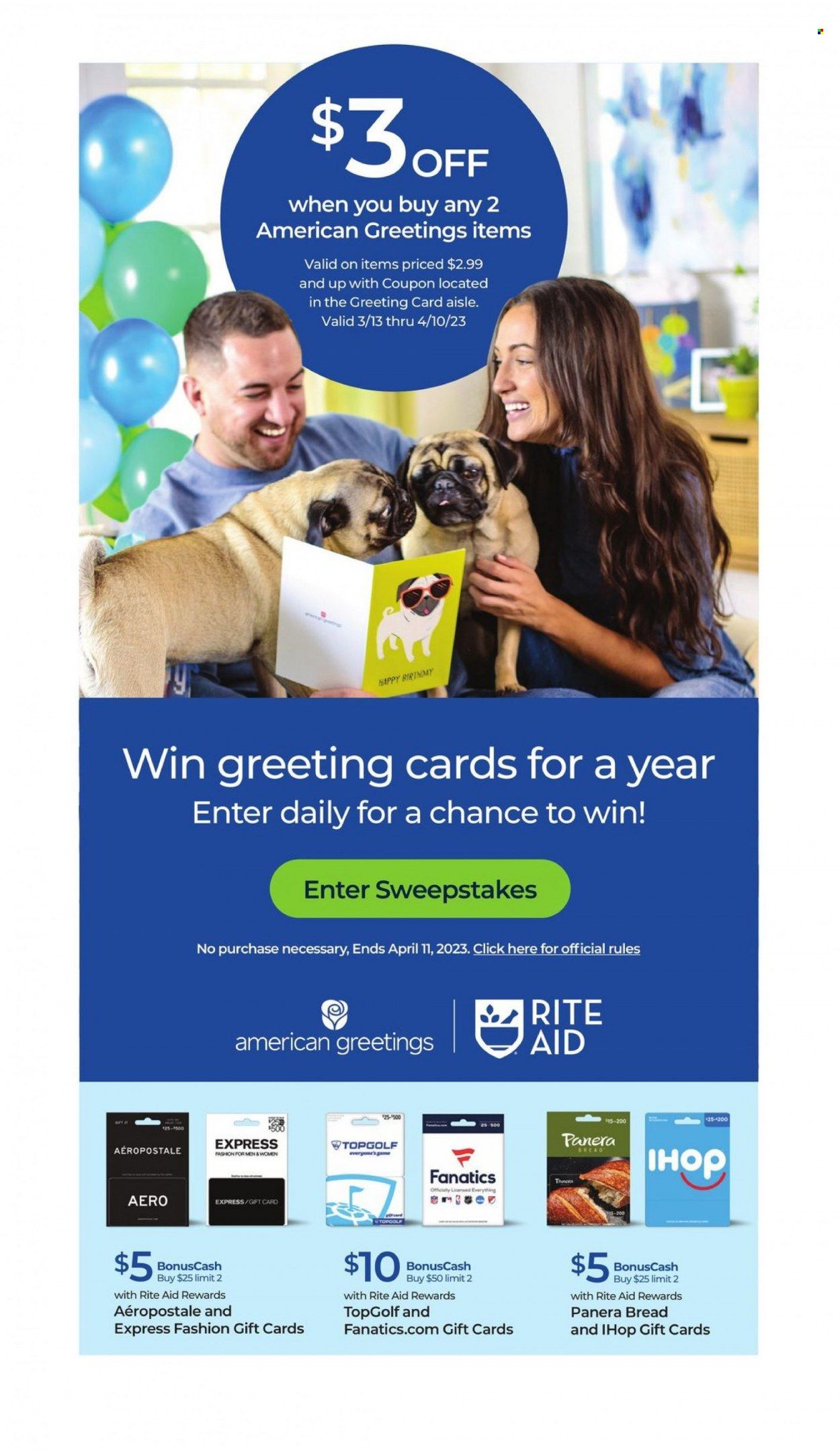 RITE AID Weekly Ad Flyer Specials April 2 to April 8, 2023