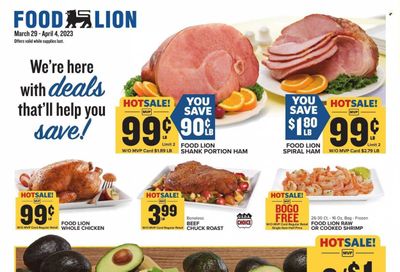 Food Lion (NC) Weekly Ad Flyer Specials March 29 to April 4, 2023