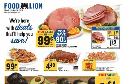 Food Lion (NC) Weekly Ad Flyer Specials March 29 to April 4, 2023