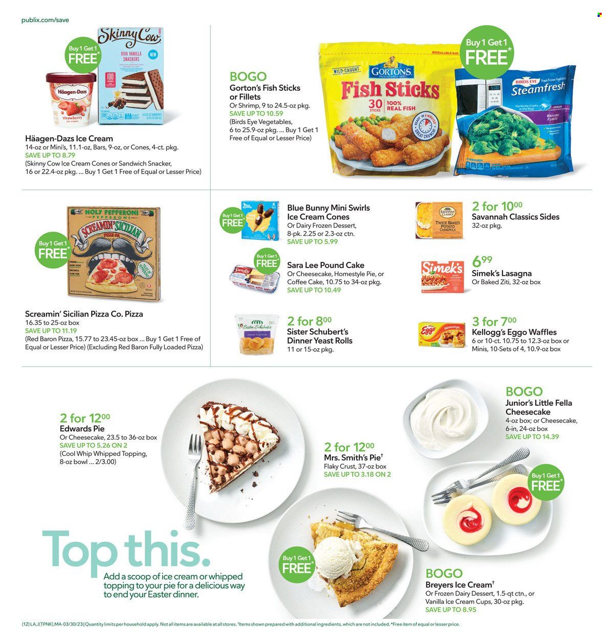 Publix (AL, FL, GA, NC, SC, TN) Weekly Ad Flyer Specials March 30 to April 8, 2023