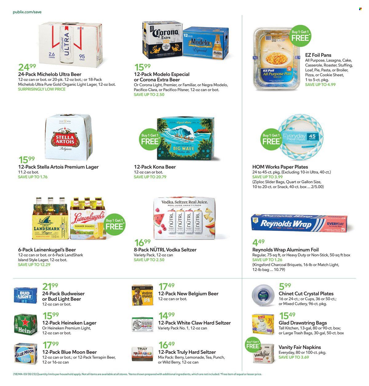 Publix (AL, FL, GA, NC, SC, TN) Weekly Ad Flyer Specials March 30 to April 8, 2023
