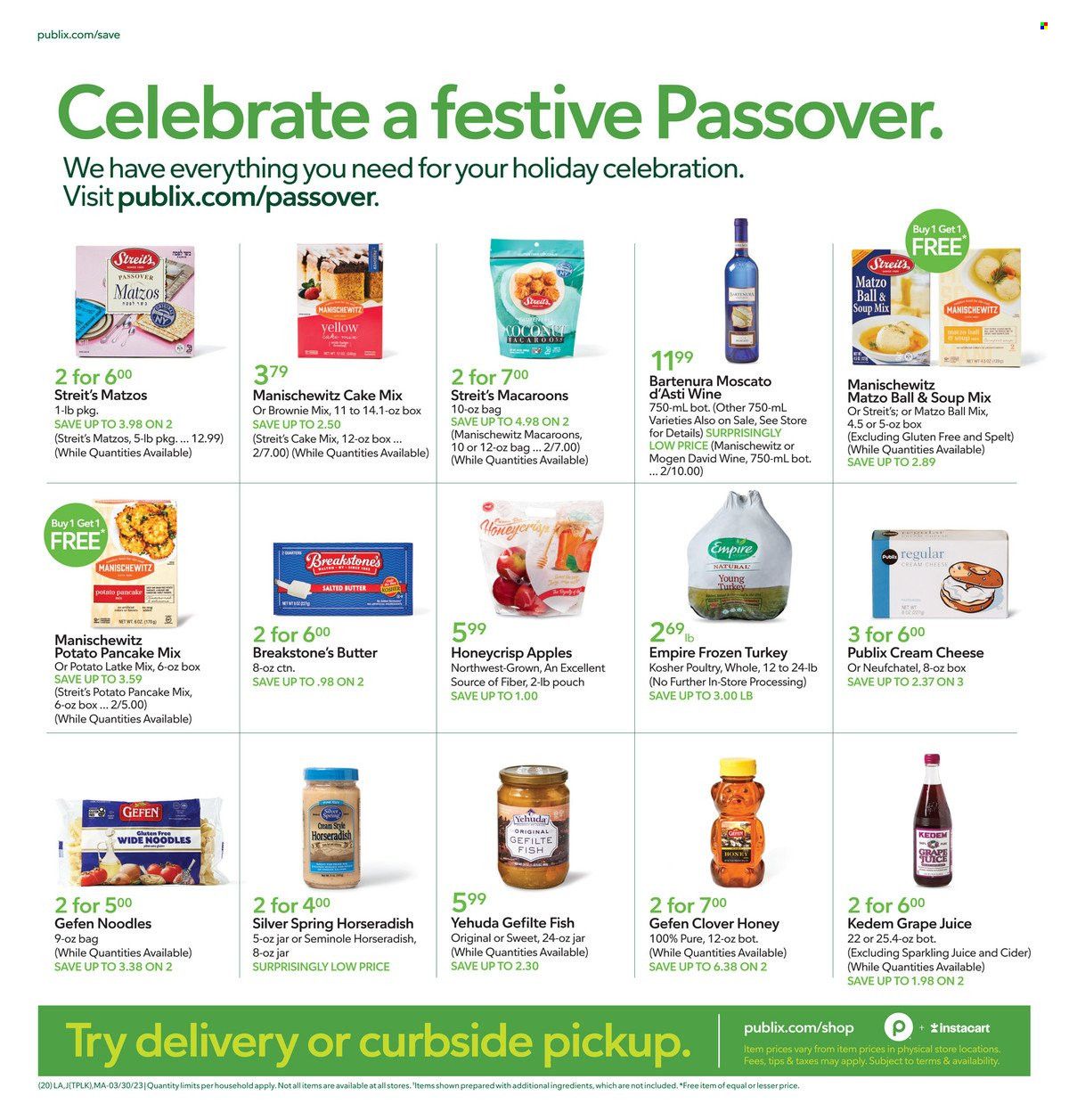 Publix (AL, FL, GA, NC, SC, TN) Weekly Ad Flyer Specials March 30 to April 8, 2023