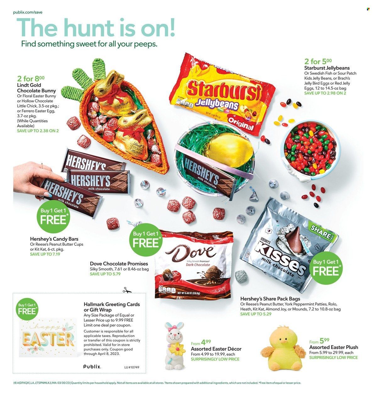 Publix (AL, FL, GA, NC, SC, TN) Weekly Ad Flyer Specials March 30 to April 8, 2023
