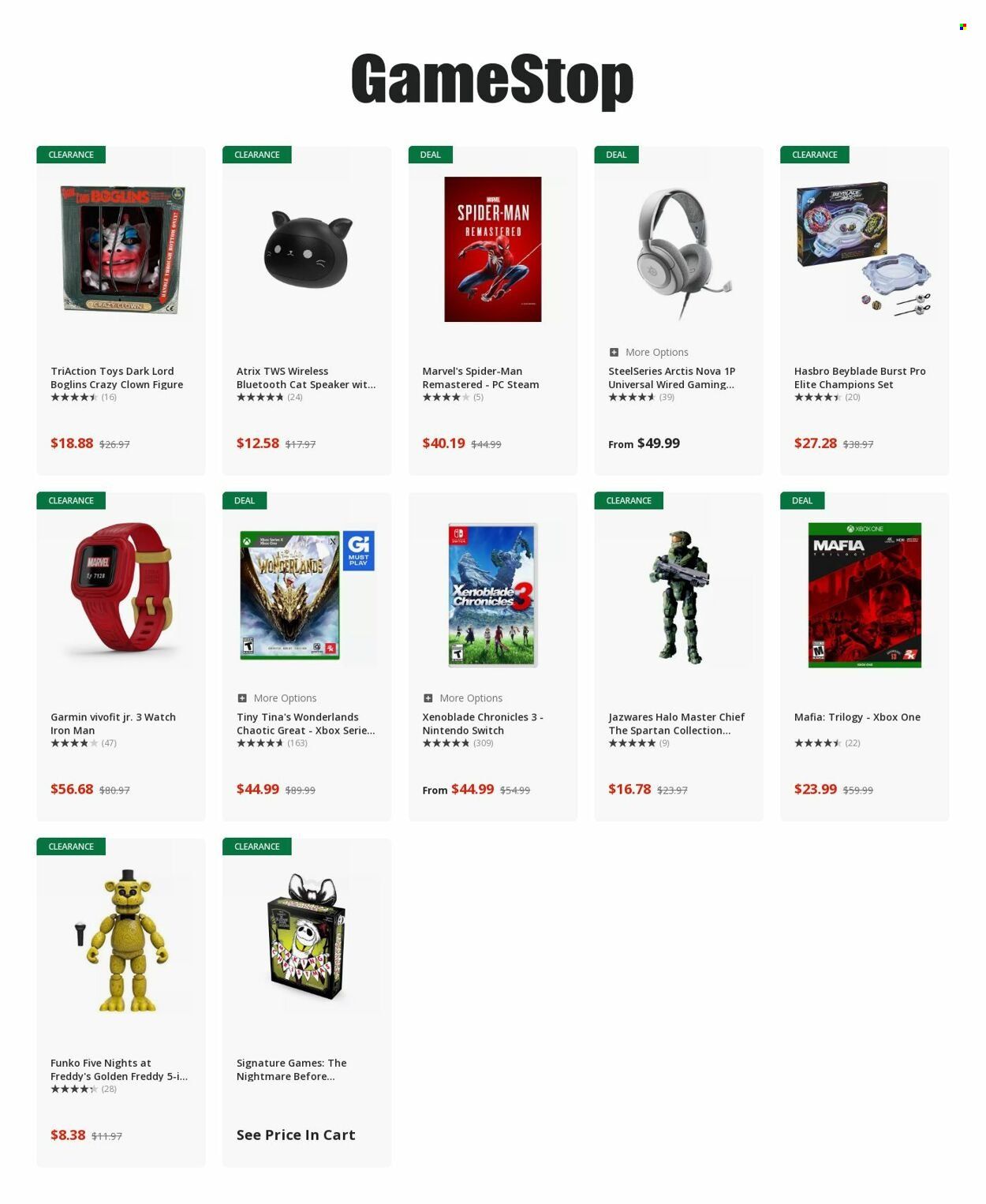GameStop Weekly Ad Flyer Specials March 29 to April 4, 2023