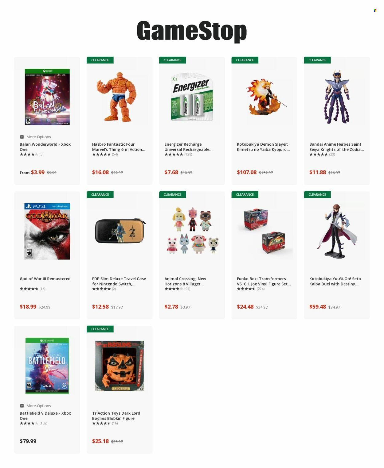 GameStop Weekly Ad Flyer Specials March 29 to April 4, 2023