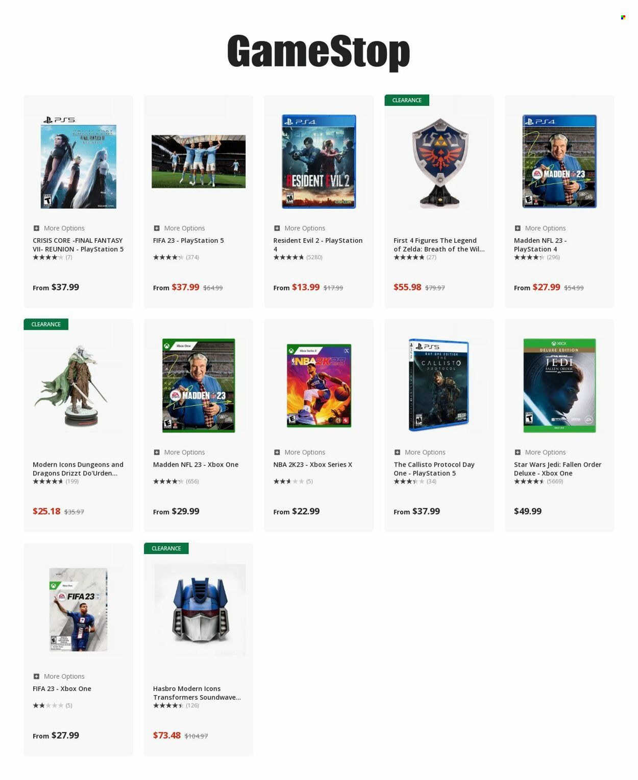 GameStop Weekly Ad Flyer Specials March 29 to April 4, 2023