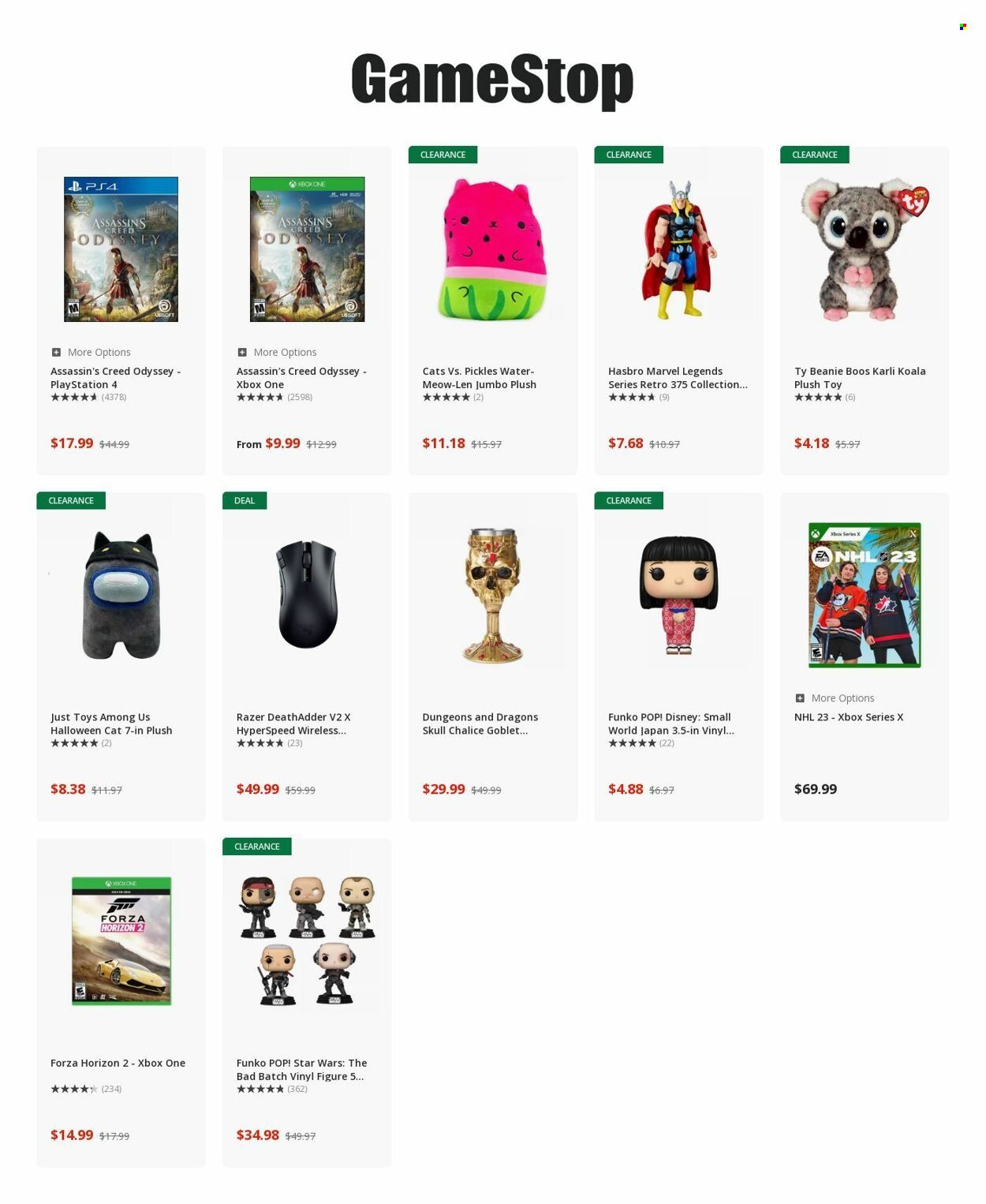 GameStop Weekly Ad Flyer Specials March 29 to April 4, 2023