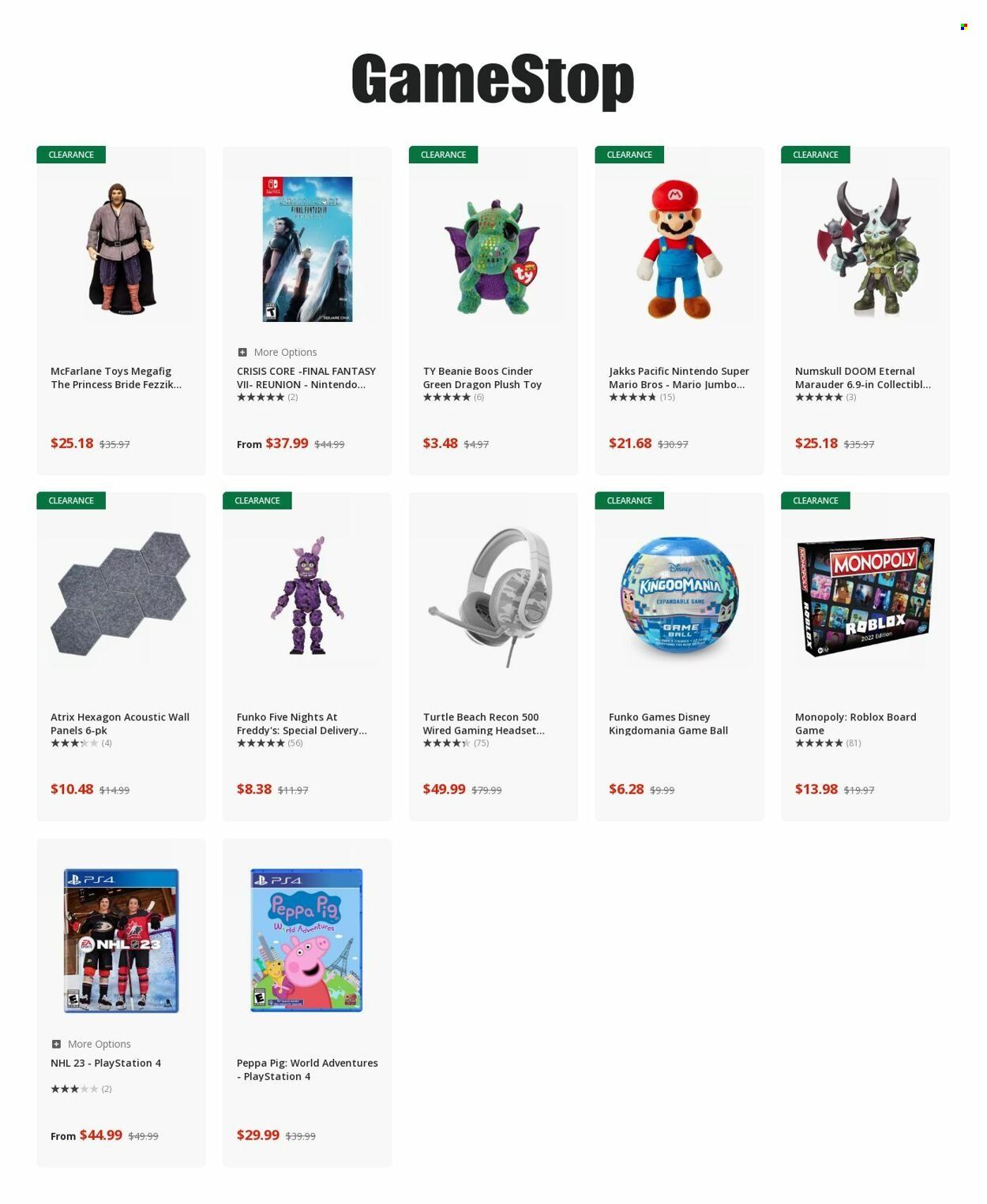 GameStop Weekly Ad Flyer Specials March 29 to April 4, 2023