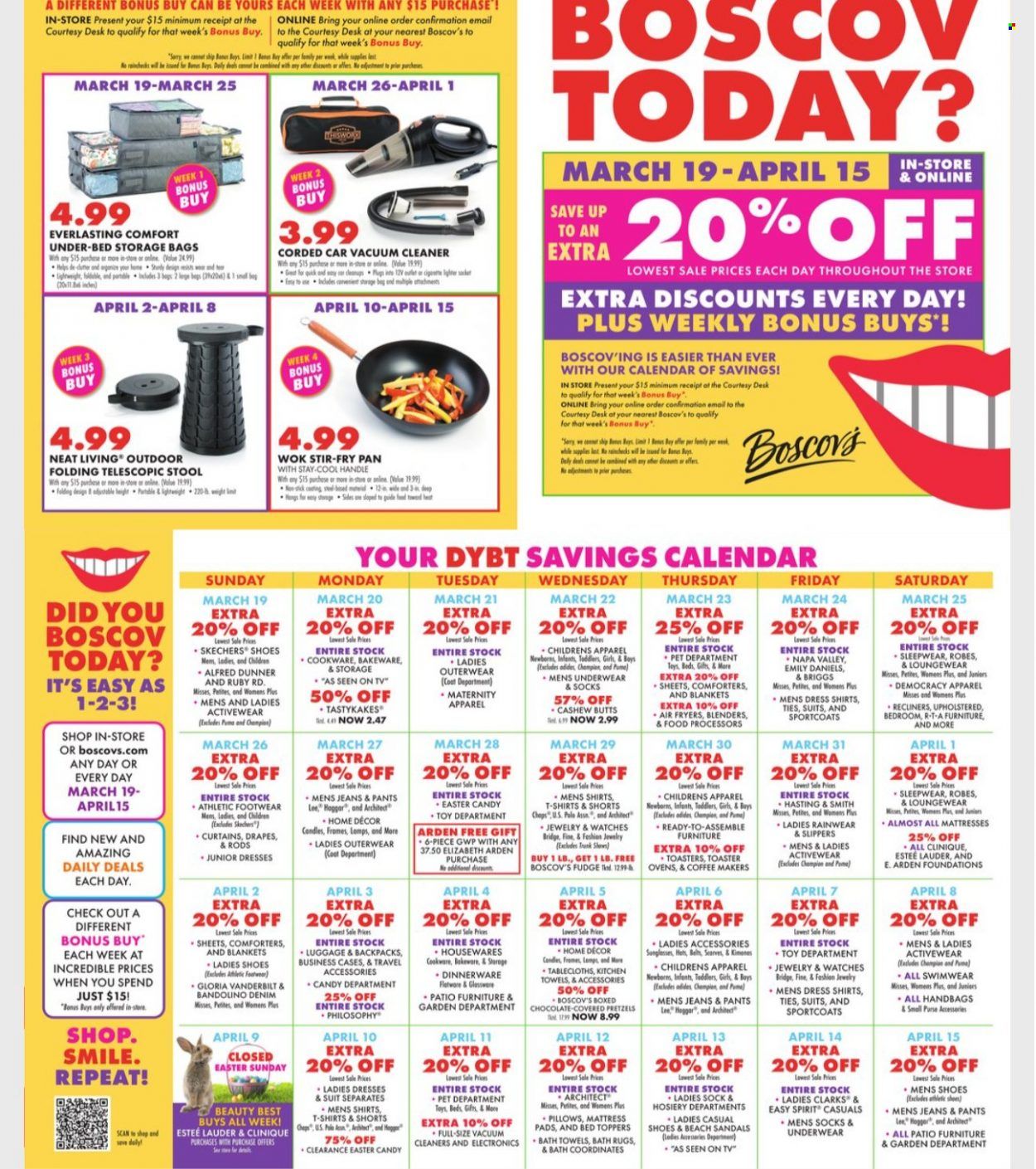 Boscov's (CT, DE, MD, NJ, NY, PA) Weekly Ad Flyer Specials March 19 to April 15, 2023