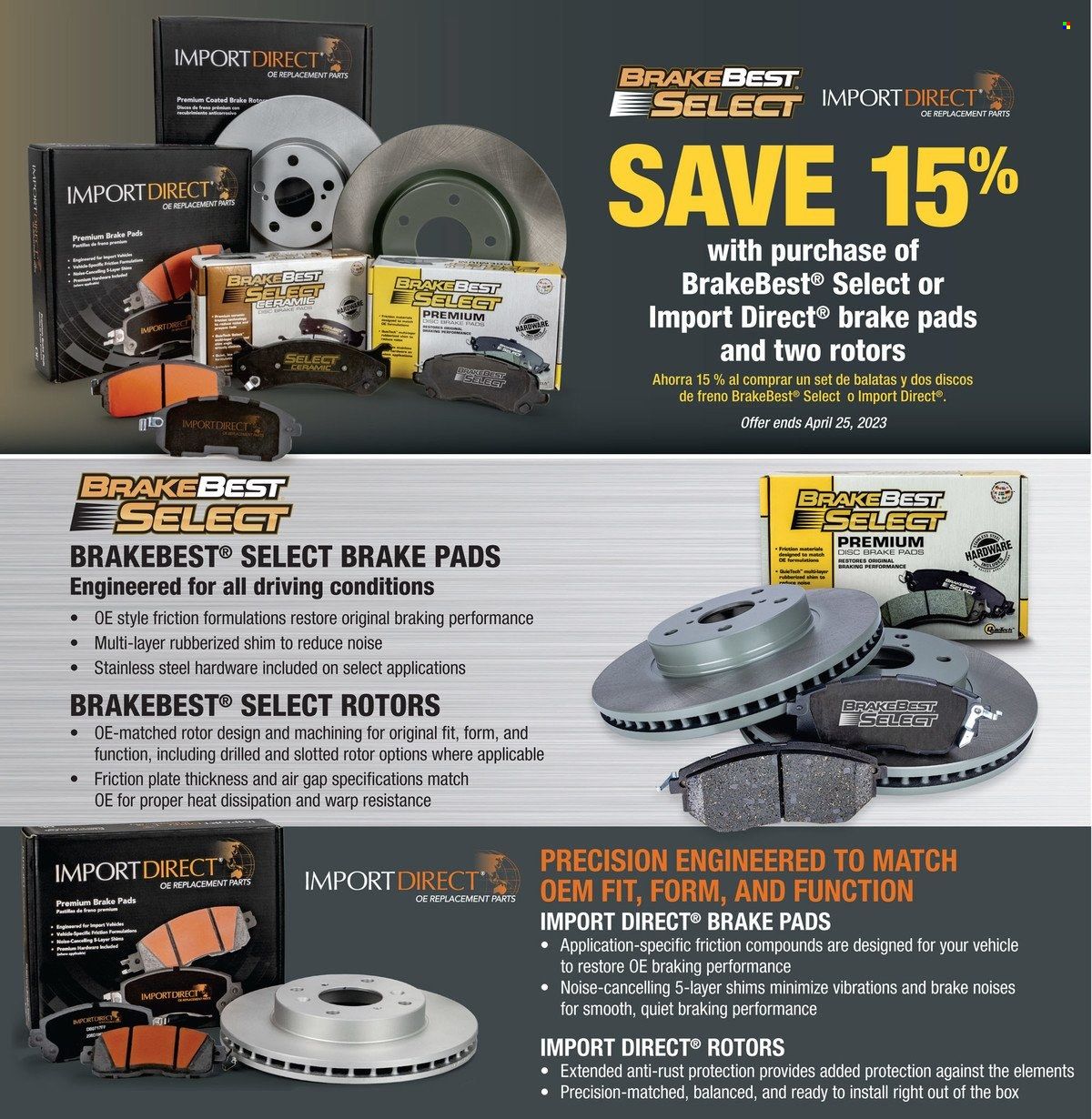 O'Reilly Auto Parts Weekly Ad Flyer Specials March 29 to April 25, 2023