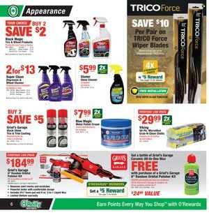 O'Reilly Auto Parts Weekly Ad Flyer Specials March 29 to April 25, 2023
