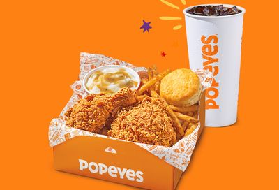 Score a Free Drink with Your Next $6.99 Big Box In-app or Online Pickup Purchase at Popeyes Chicken 