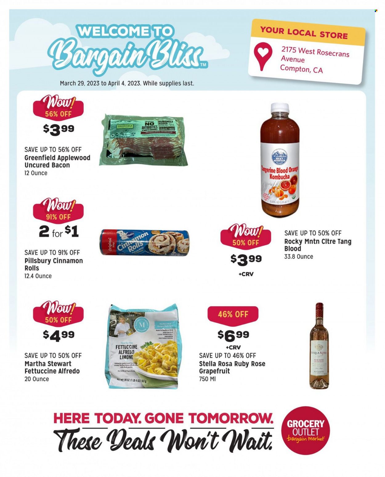 Grocery Outlet (CA, ID, OR, PA, WA) Weekly Ad Flyer Specials March 29 to April 4, 2023
