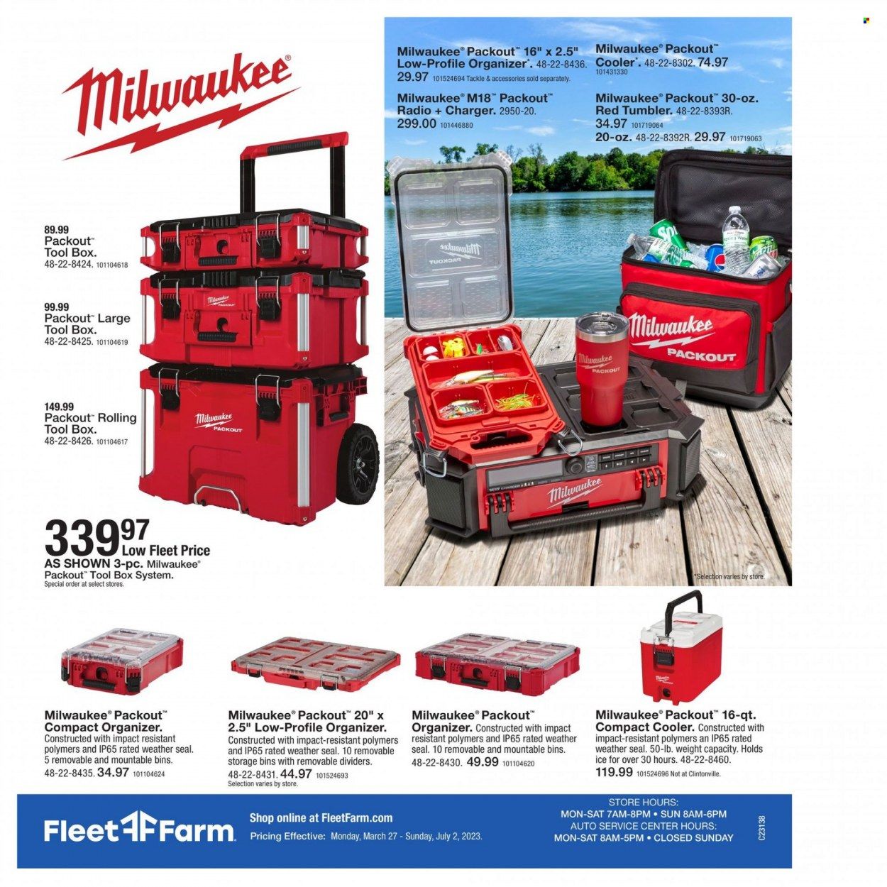 Fleet Farm (IA, MN, ND, WI) Weekly Ad Flyer Specials March 27 to July 2, 2023