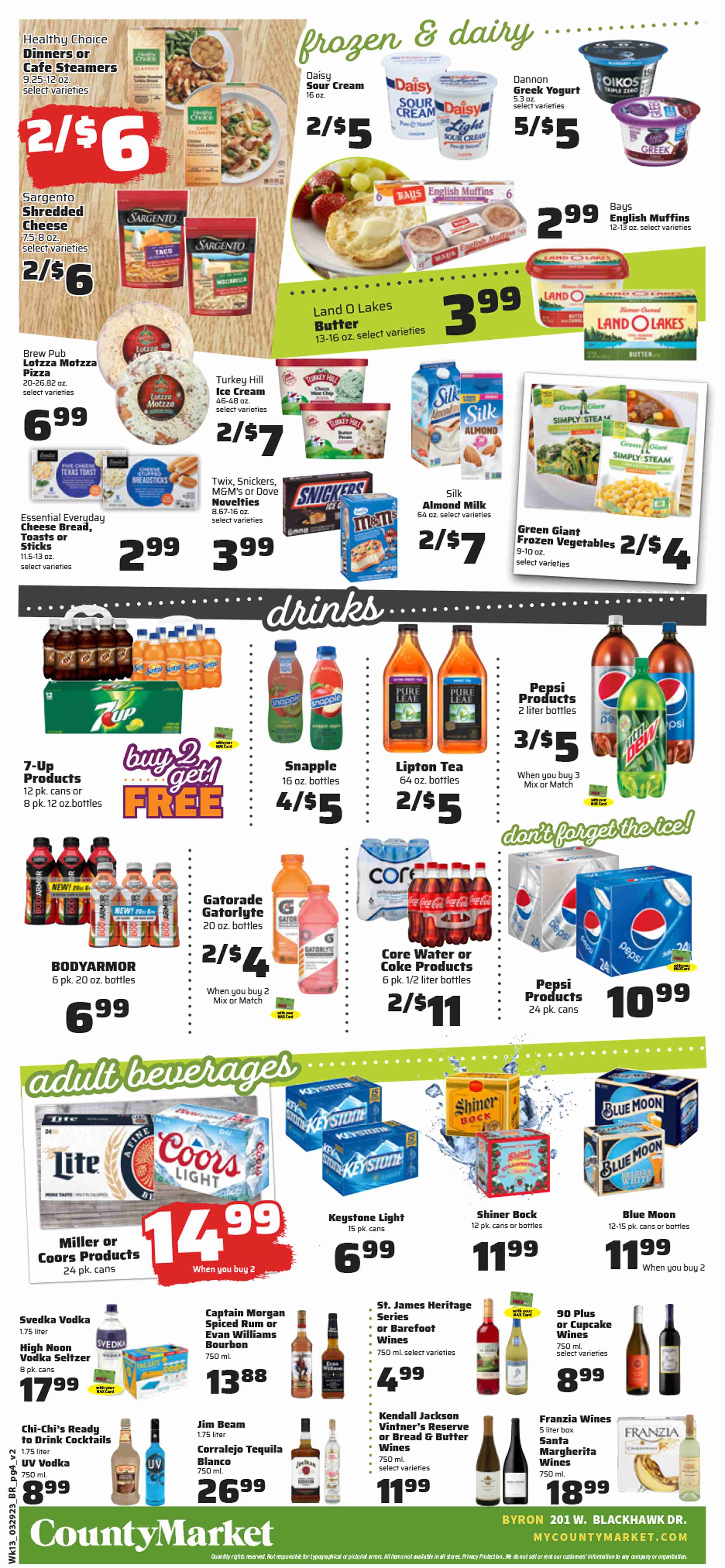 County Market (IL, IN, MO) Weekly Ad Flyer Specials March 29 to April 4, 2023