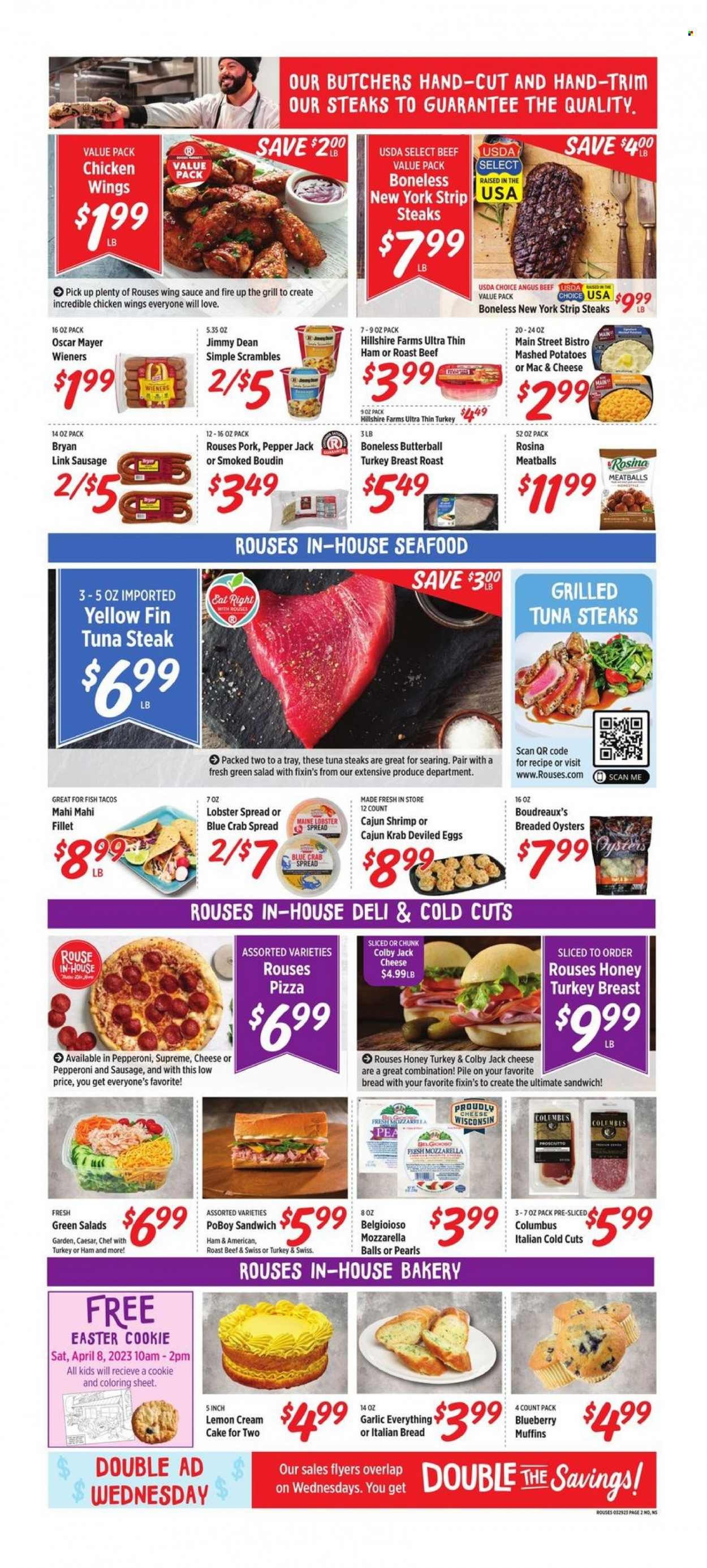 Rouses Markets (LA) Weekly Ad Flyer Specials March 29 to April 5, 2023