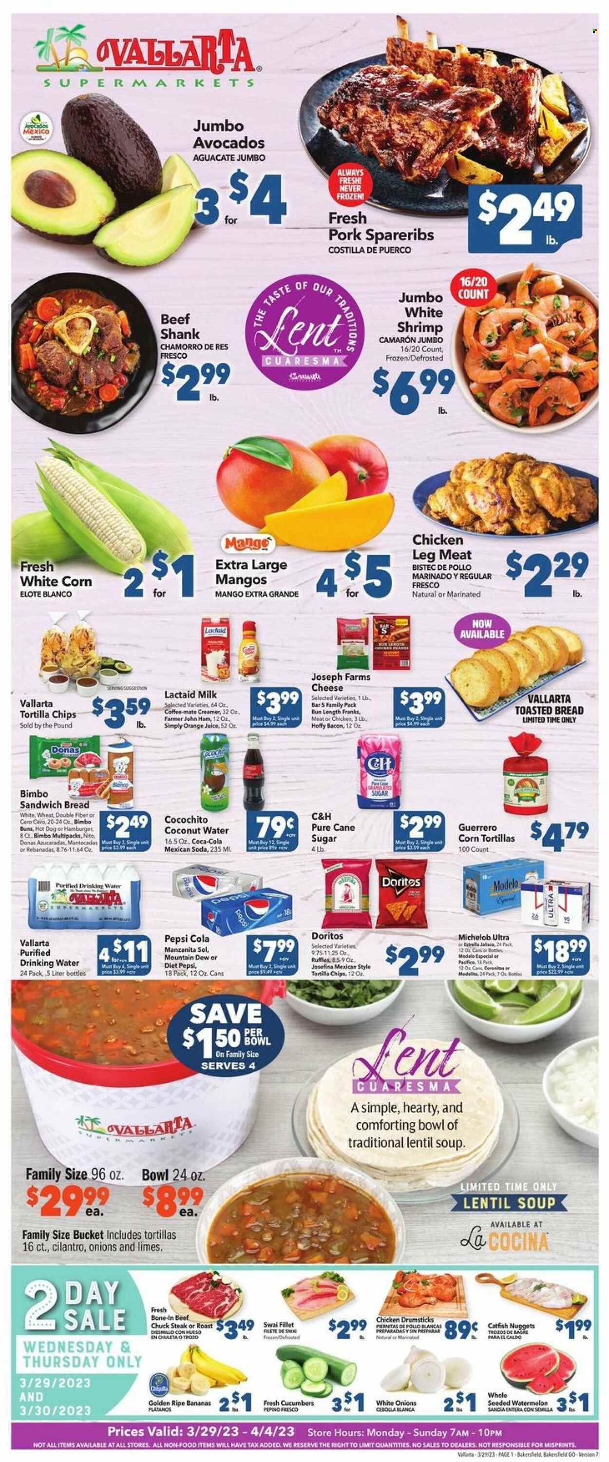Vallarta (CA) Weekly Ad Flyer Specials March 29 to April 4, 2023
