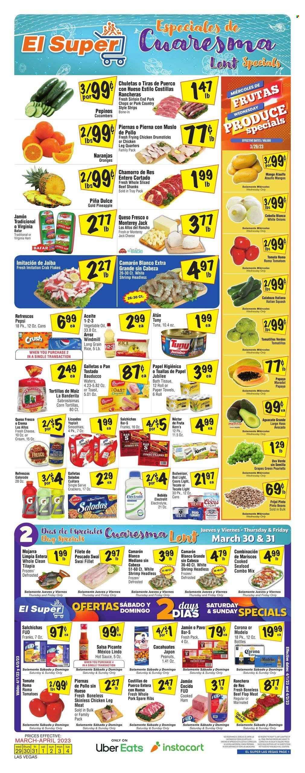 El Super (NV) Weekly Ad Flyer Specials March 29 to April 4, 2023