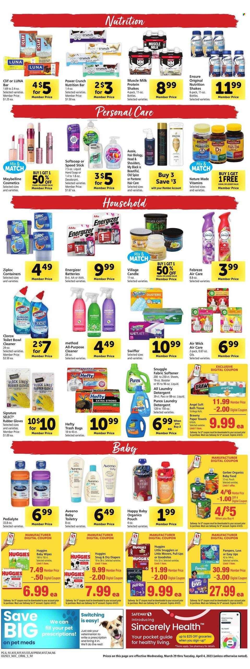 Safeway (CA) Weekly Ad Flyer Specials March 29 to April 4, 2023