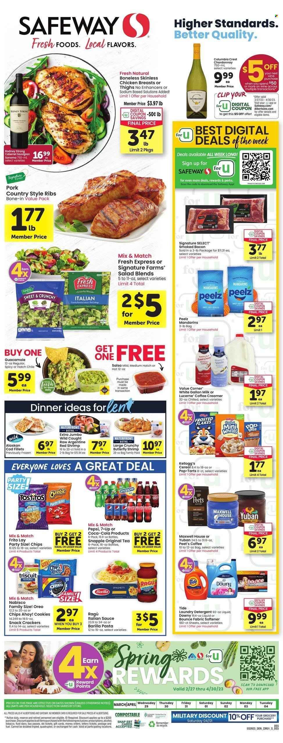 Safeway (SD) Weekly Ad Flyer Specials March 29 to April 4, 2023