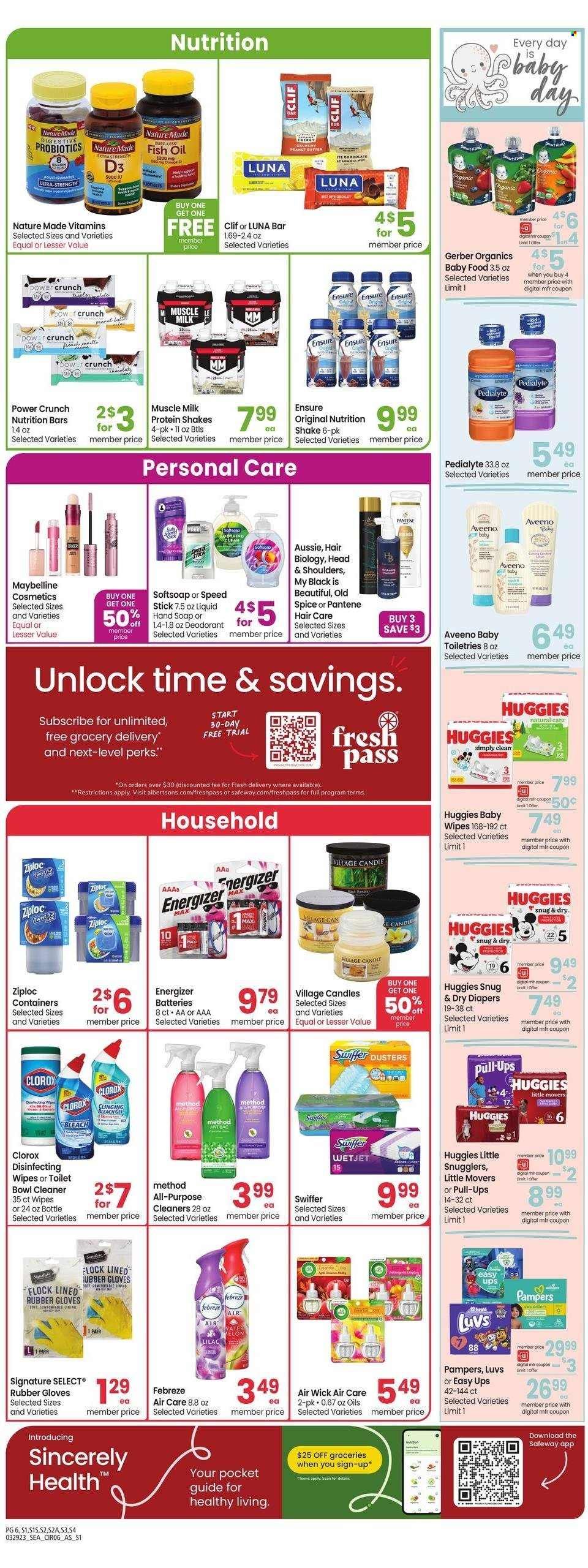 Safeway (WA) Weekly Ad Flyer Specials March 29 to April 4, 2023