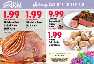 Festival Foods (WI) Weekly Ad Flyer Specials March 29 to April 4, 2023