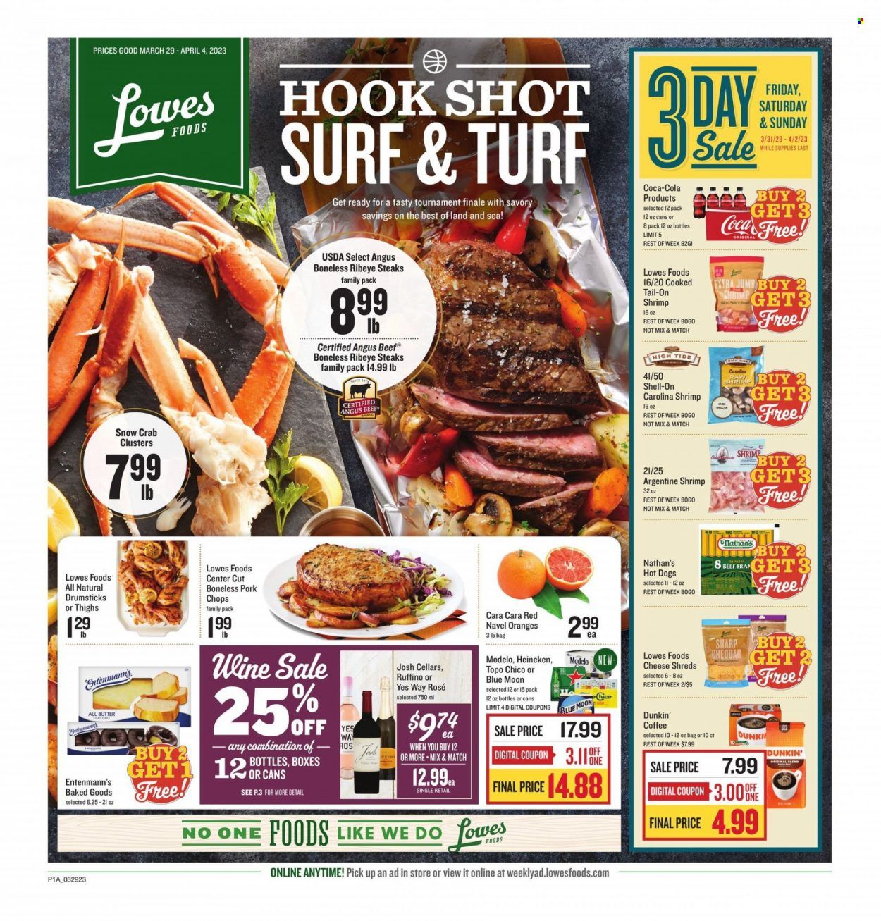 Lowes Foods (NC, SC) Weekly Ad Flyer Specials March 29 to April 4, 2023