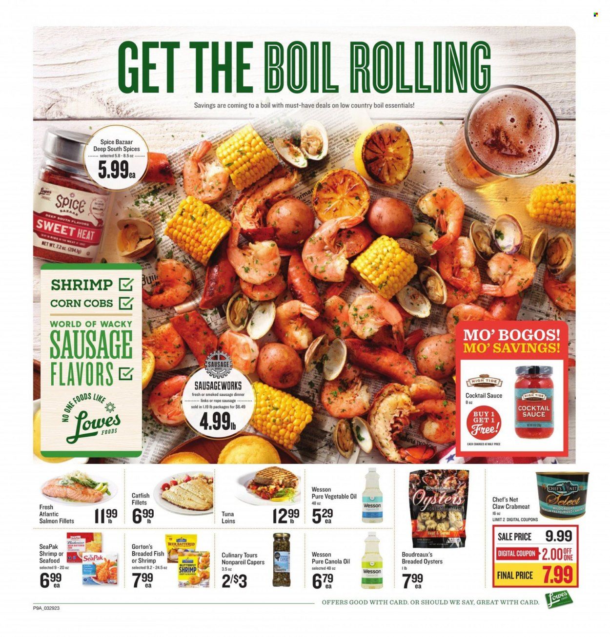 Lowes Foods (NC, SC) Weekly Ad Flyer Specials March 29 to April 4, 2023