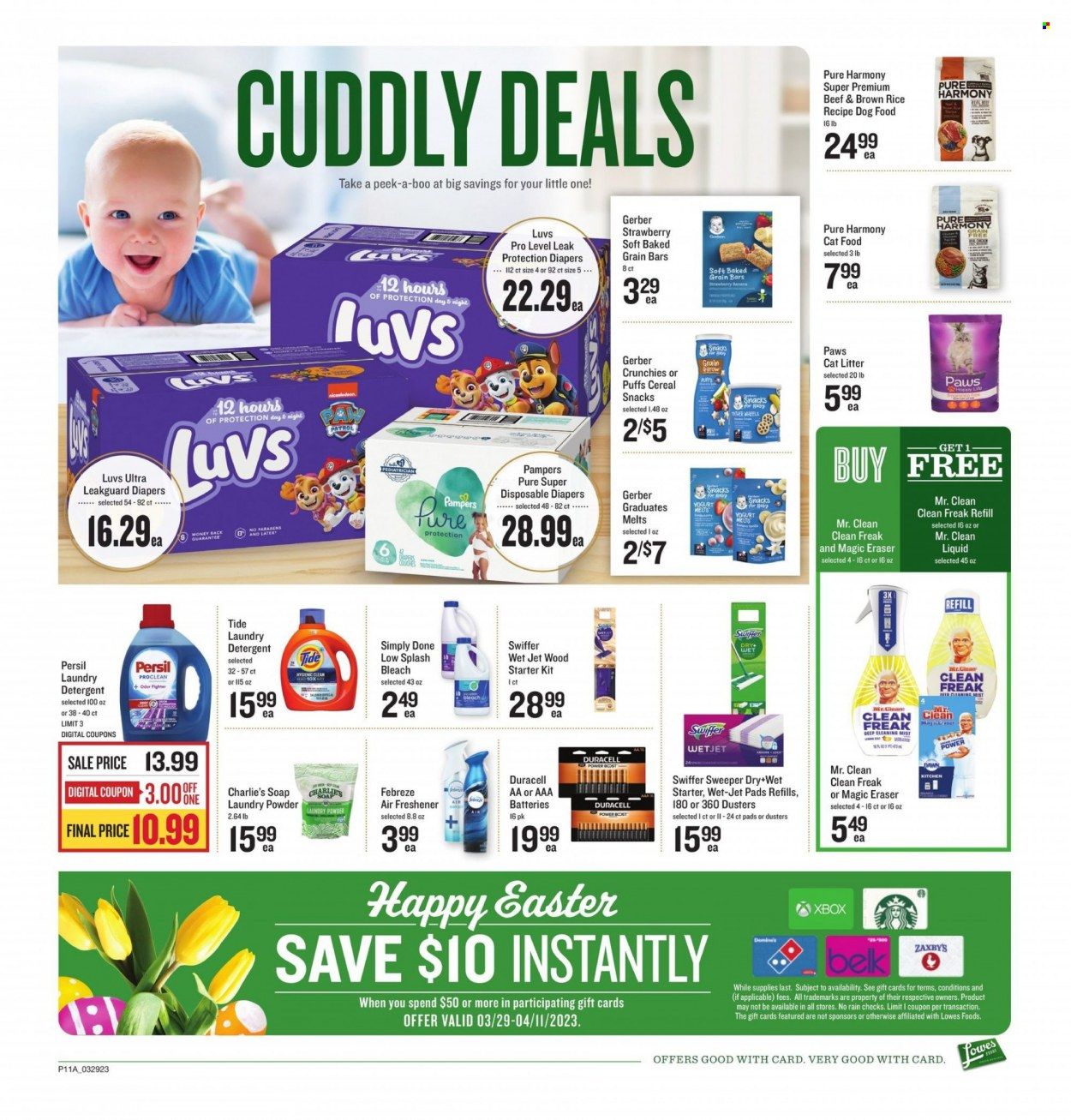 Lowes Foods (NC, SC) Weekly Ad Flyer Specials March 29 to April 4, 2023