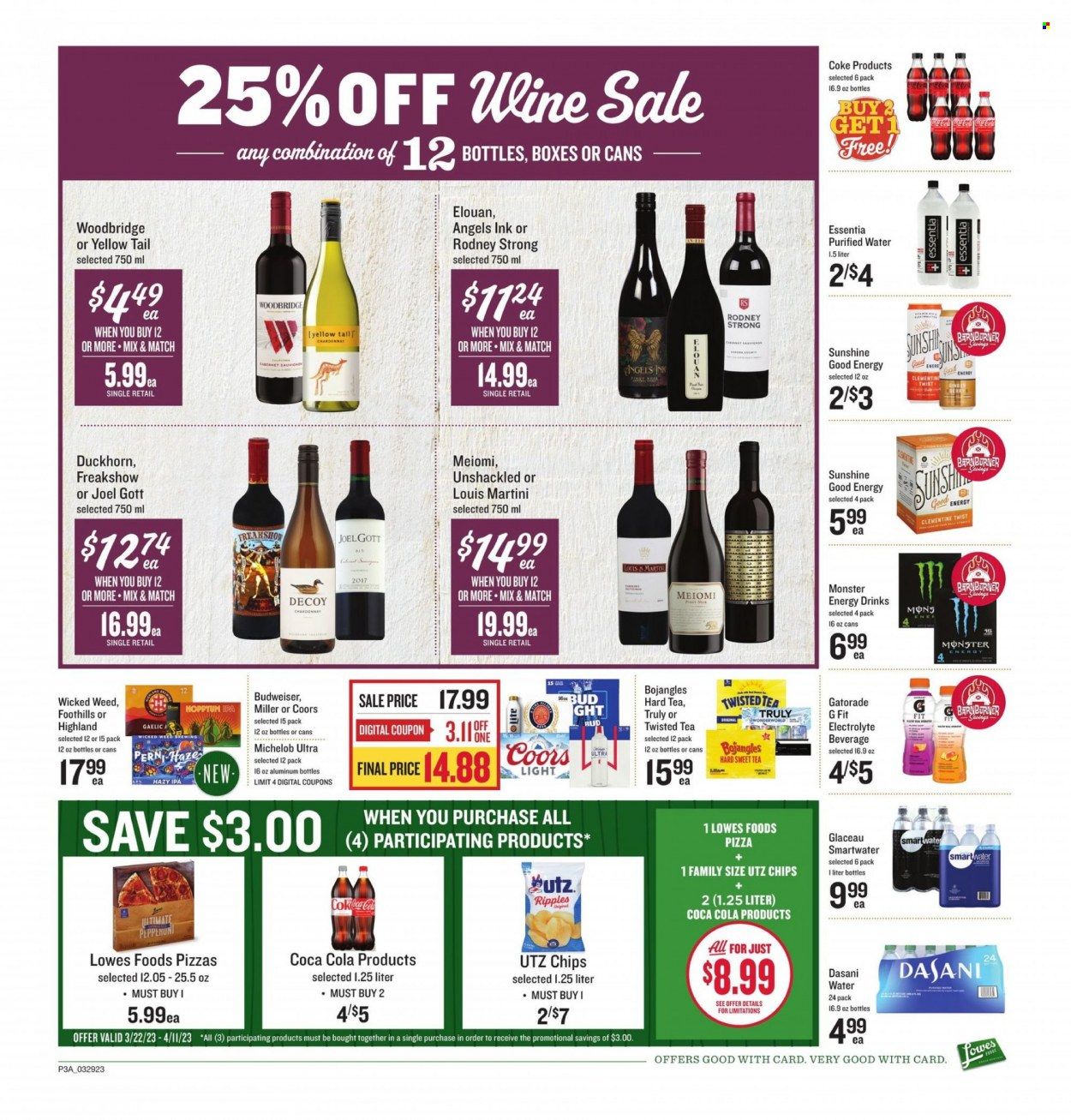 Lowes Foods (NC, SC) Weekly Ad Flyer Specials March 29 to April 4, 2023