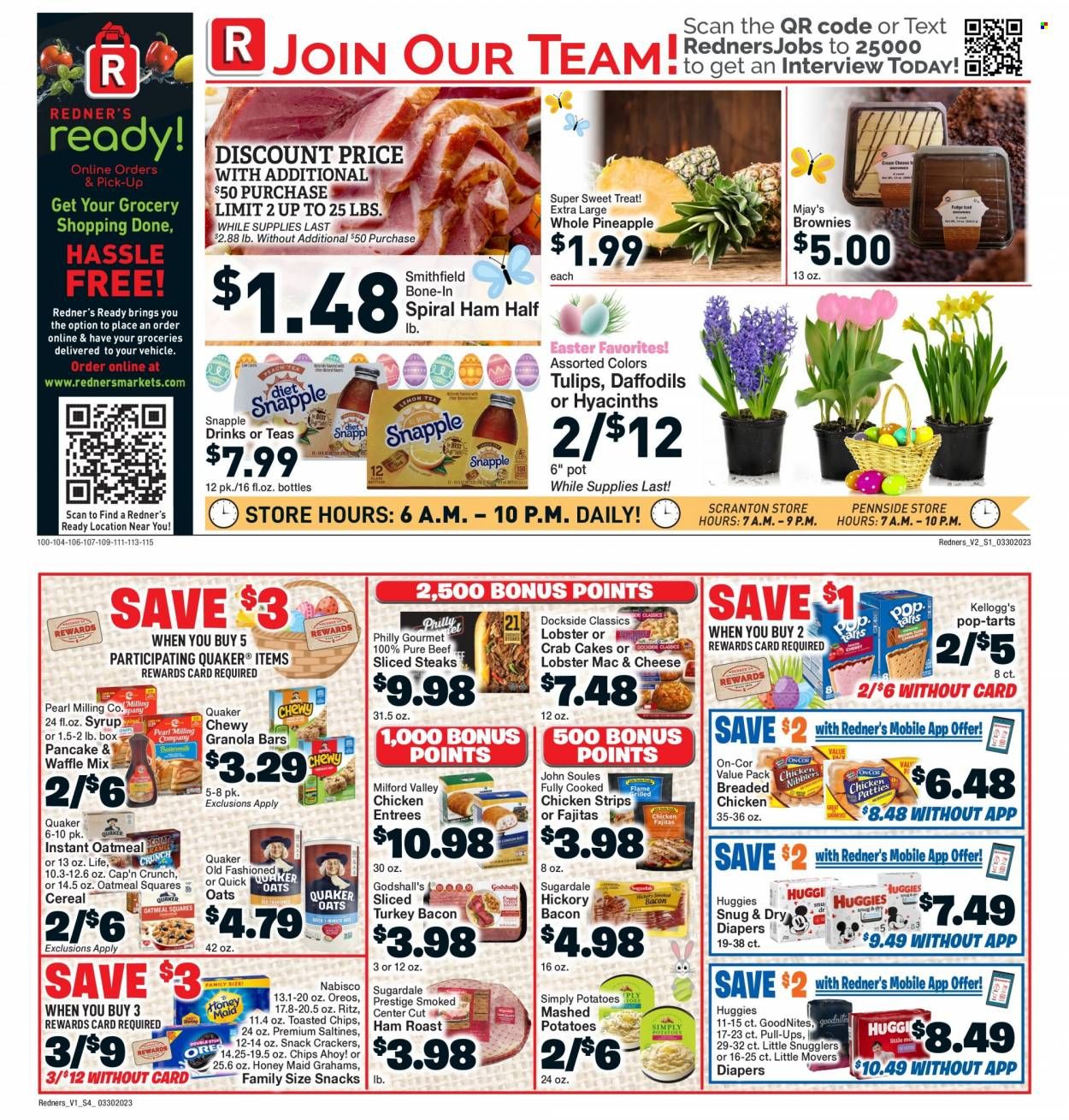 Redner's Markets (DE, MD, PA) Weekly Ad Flyer Specials March 30 to April 5, 2023