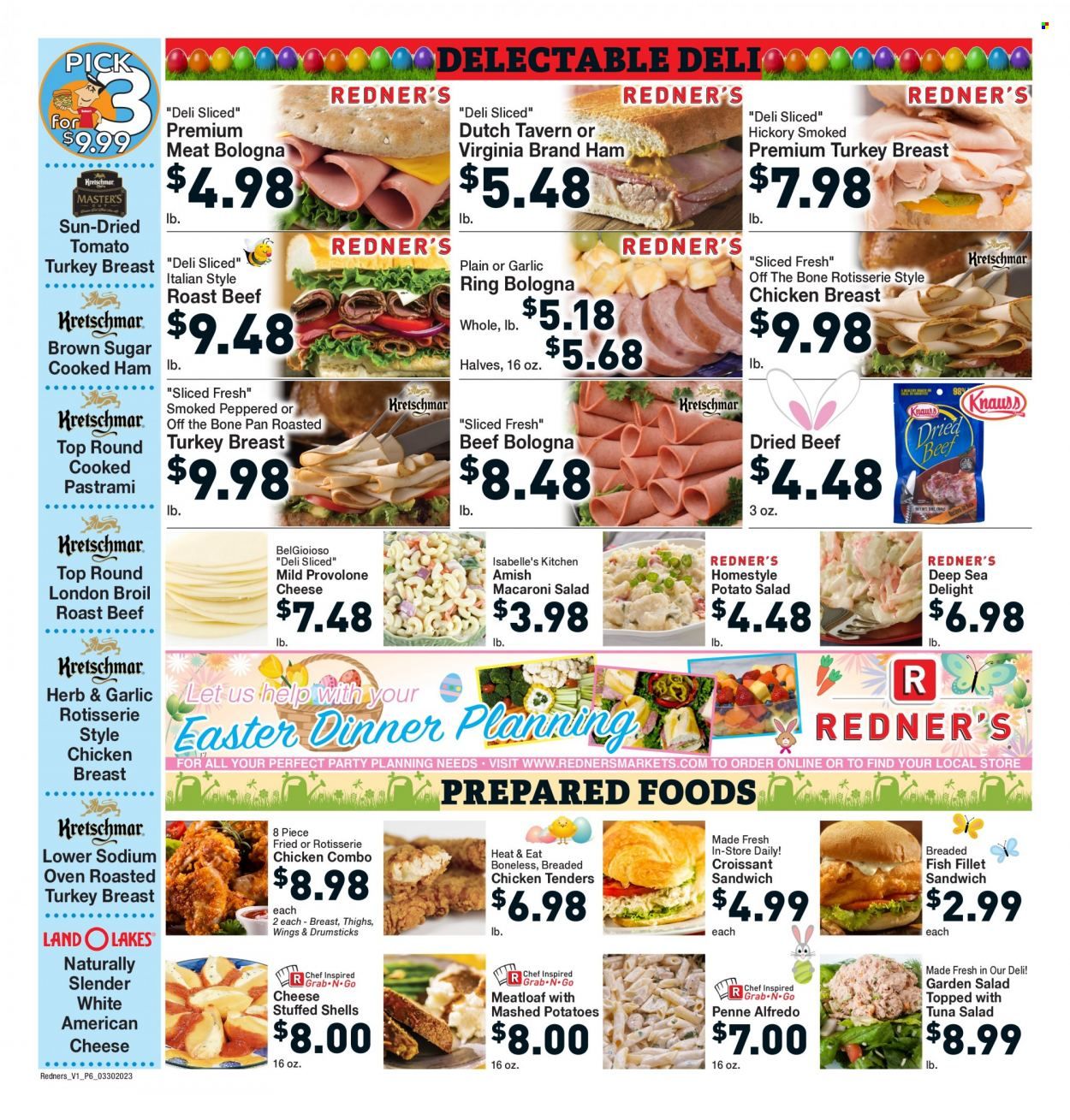 Redner's Markets (DE, MD, PA) Weekly Ad Flyer Specials March 30 to April 5, 2023