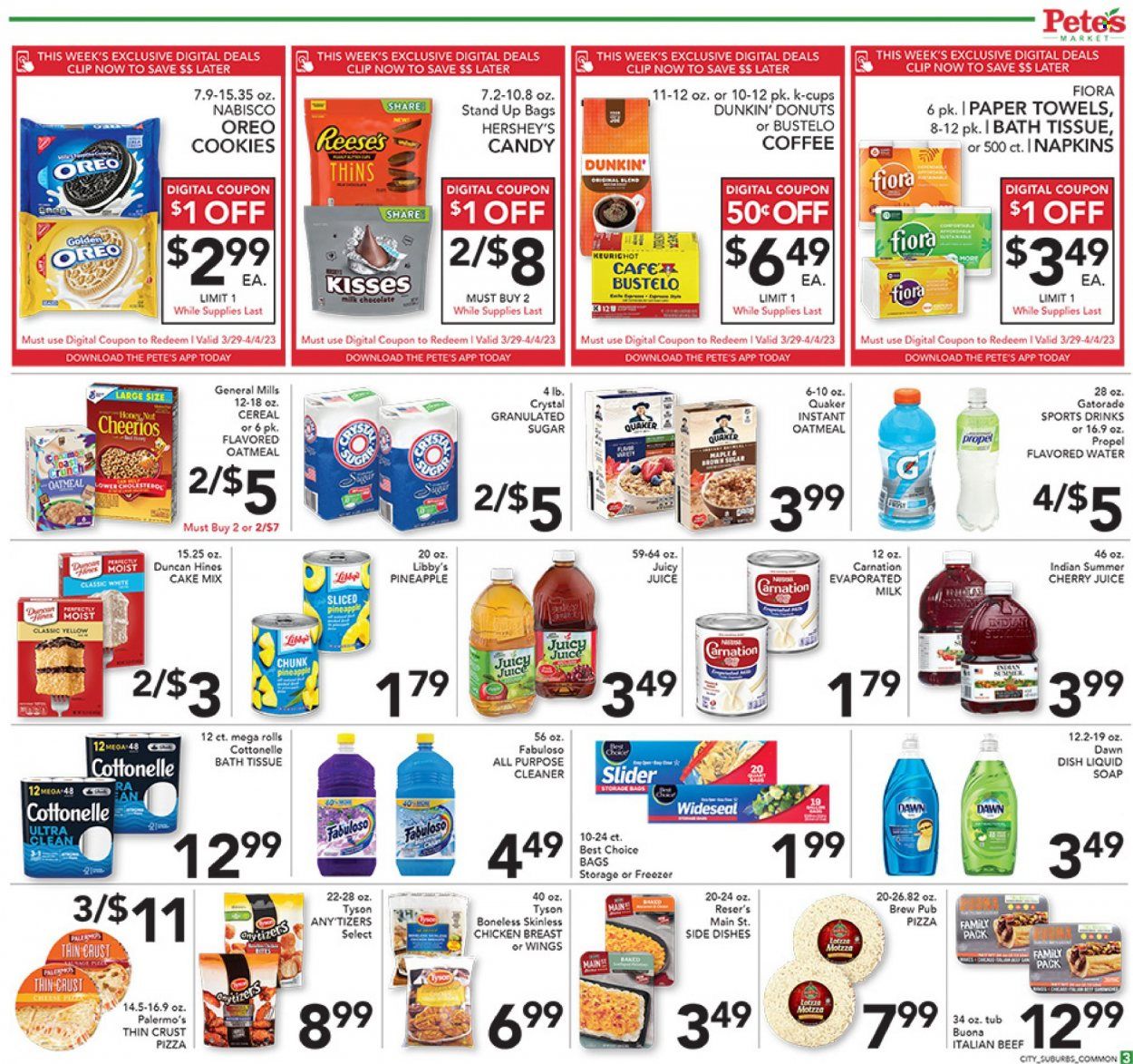 Pete's Fresh Market (IL) Weekly Ad Flyer Specials March 29 to April 4, 2023