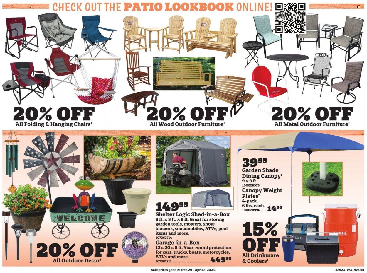 Orscheln Farm and Home (IA, IN, KS, MO, NE, OK) Weekly Ad Flyer Specials March 29 to April 2, 2023