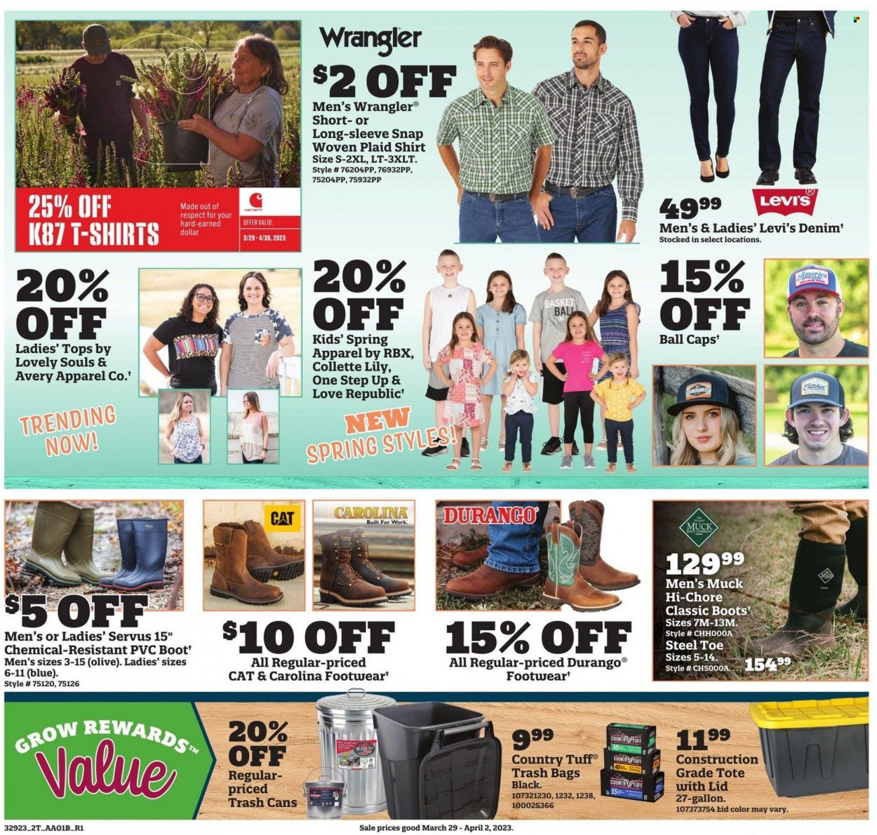 Orscheln Farm and Home (IA, IN, KS, MO, NE, OK) Weekly Ad Flyer Specials March 29 to April 2, 2023
