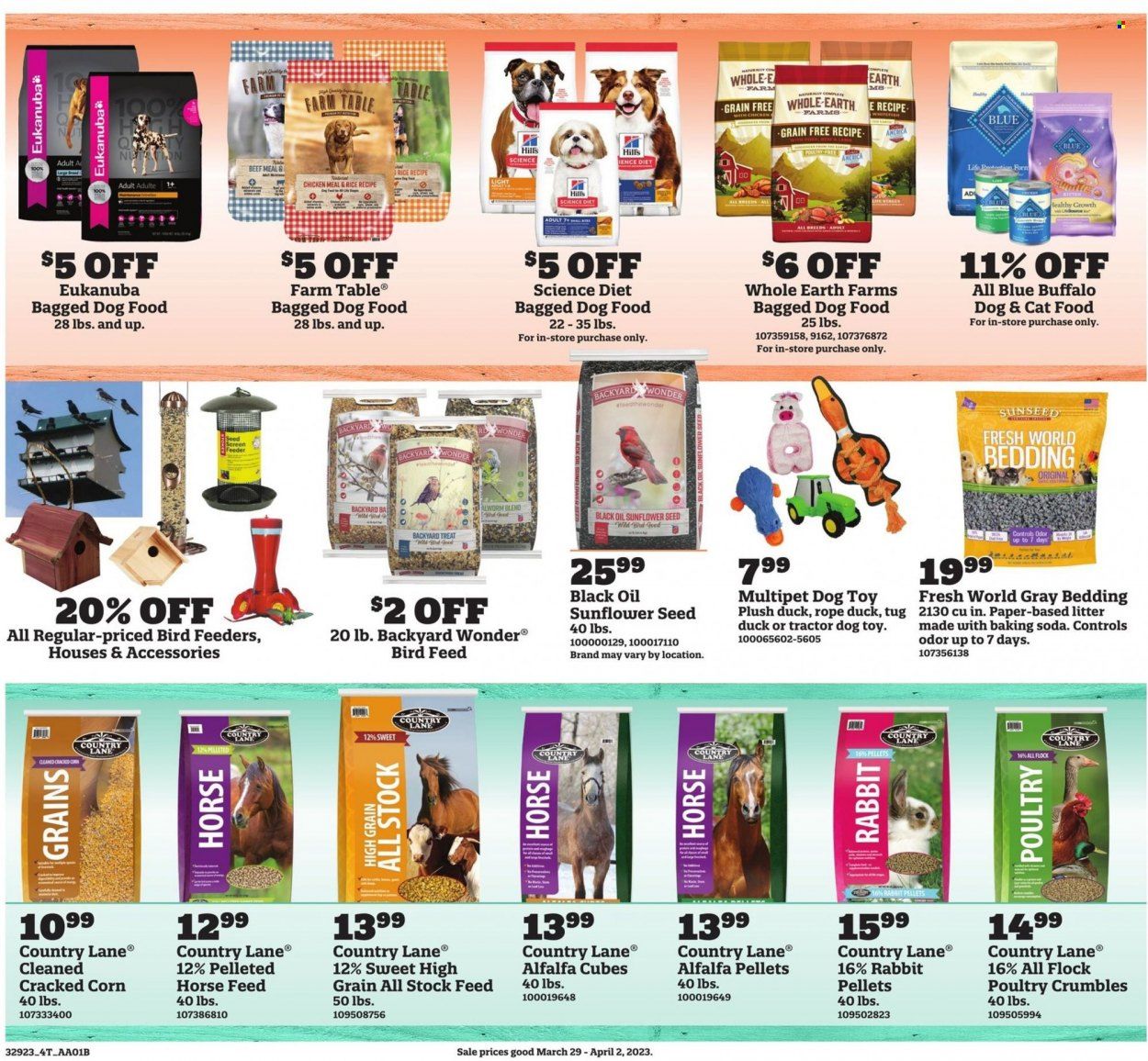 Orscheln Farm and Home (IA, IN, KS, MO, NE, OK) Weekly Ad Flyer Specials March 29 to April 2, 2023