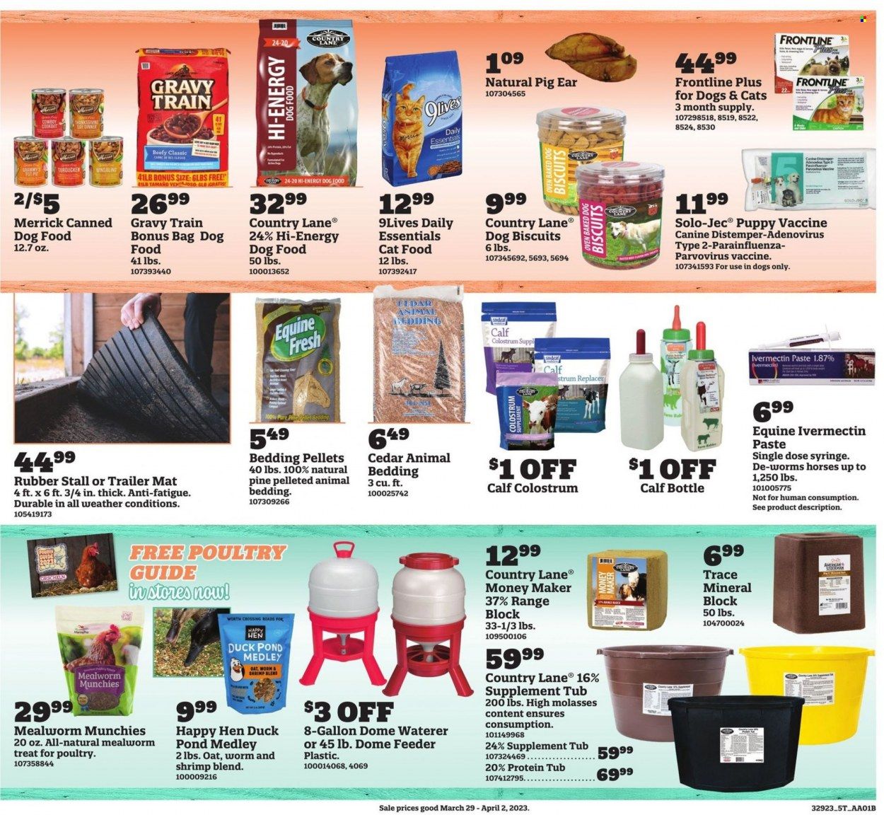 Orscheln Farm and Home (IA, IN, KS, MO, NE, OK) Weekly Ad Flyer Specials March 29 to April 2, 2023