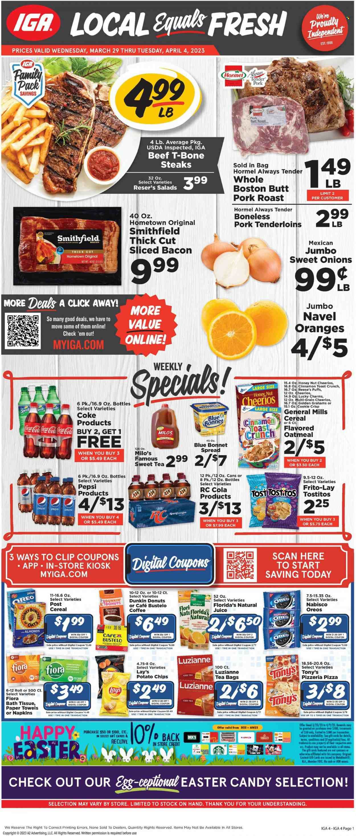 IGA (KY) Weekly Ad Flyer Specials March 29 to April 4, 2023