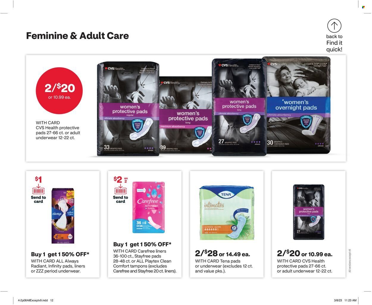 CVS Pharmacy Weekly Ad Flyer Specials April 2 to April 8, 2023