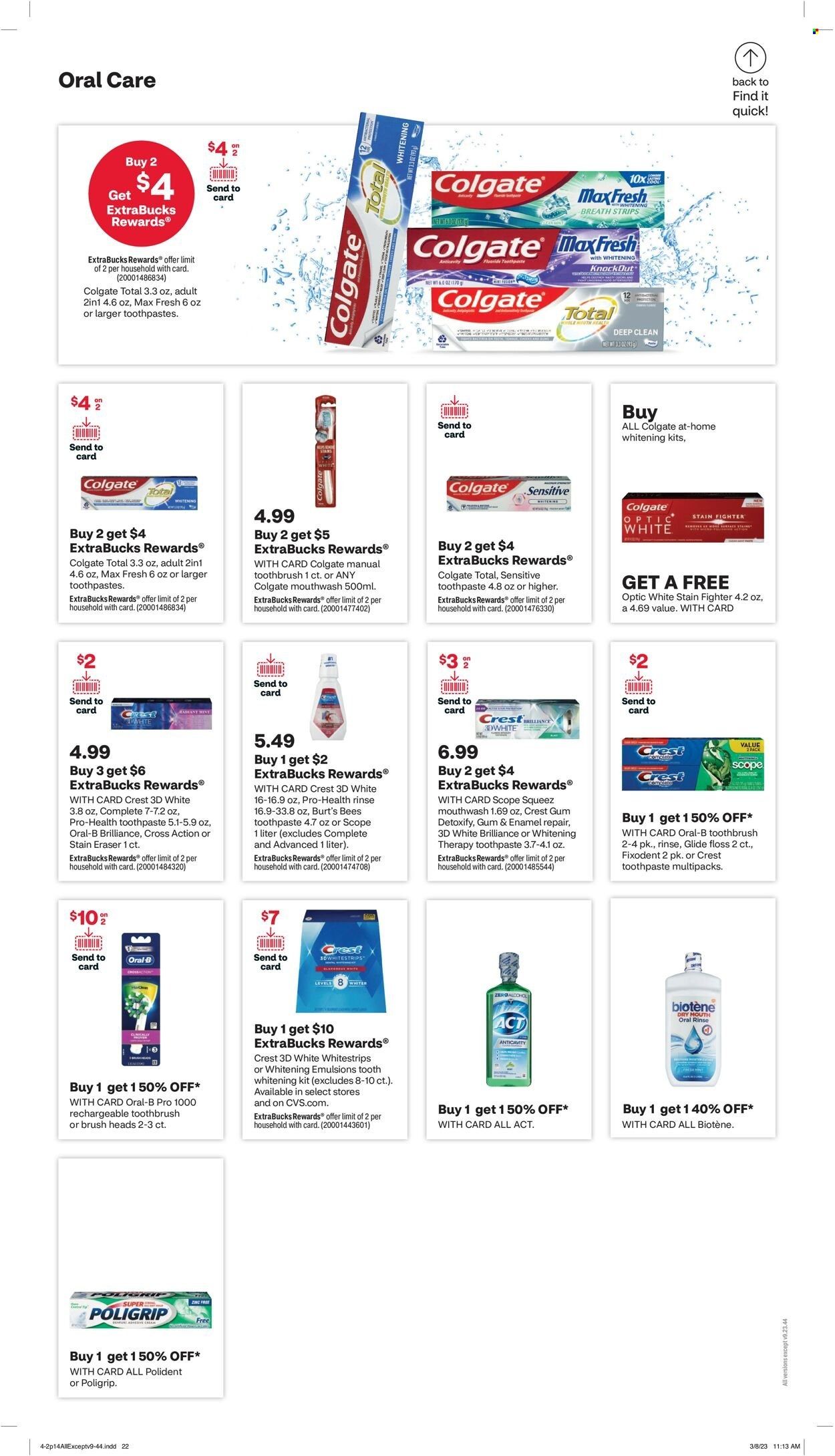 CVS Pharmacy Weekly Ad Flyer Specials April 2 to April 8, 2023